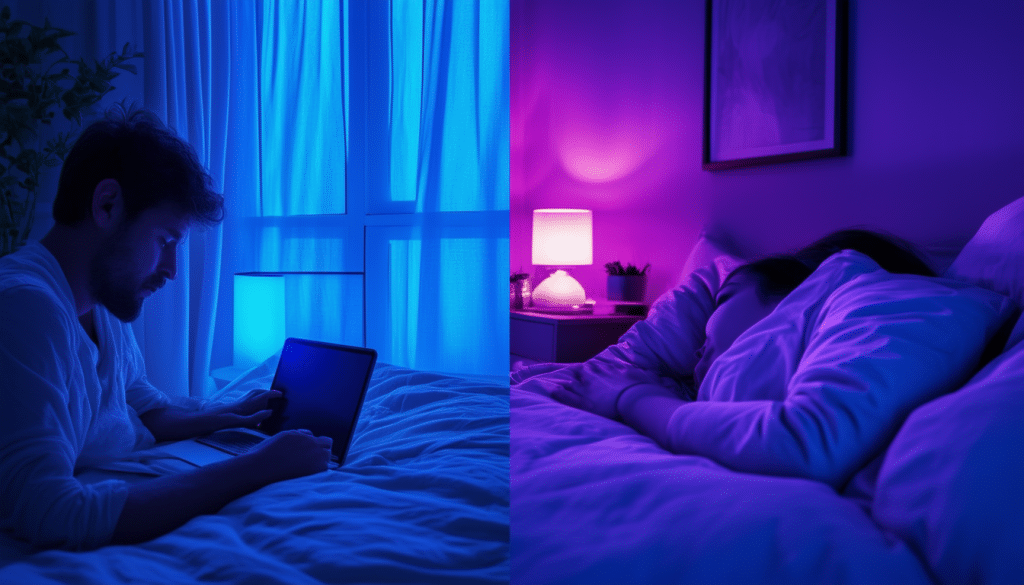 découvrez l'impact de la lumière bleue sur la qualité de votre sommeil. apprenez comment cette lumière affecte votre cycle circadien et explorez des conseils pour minimiser ses effets sur votre repos nocturne.